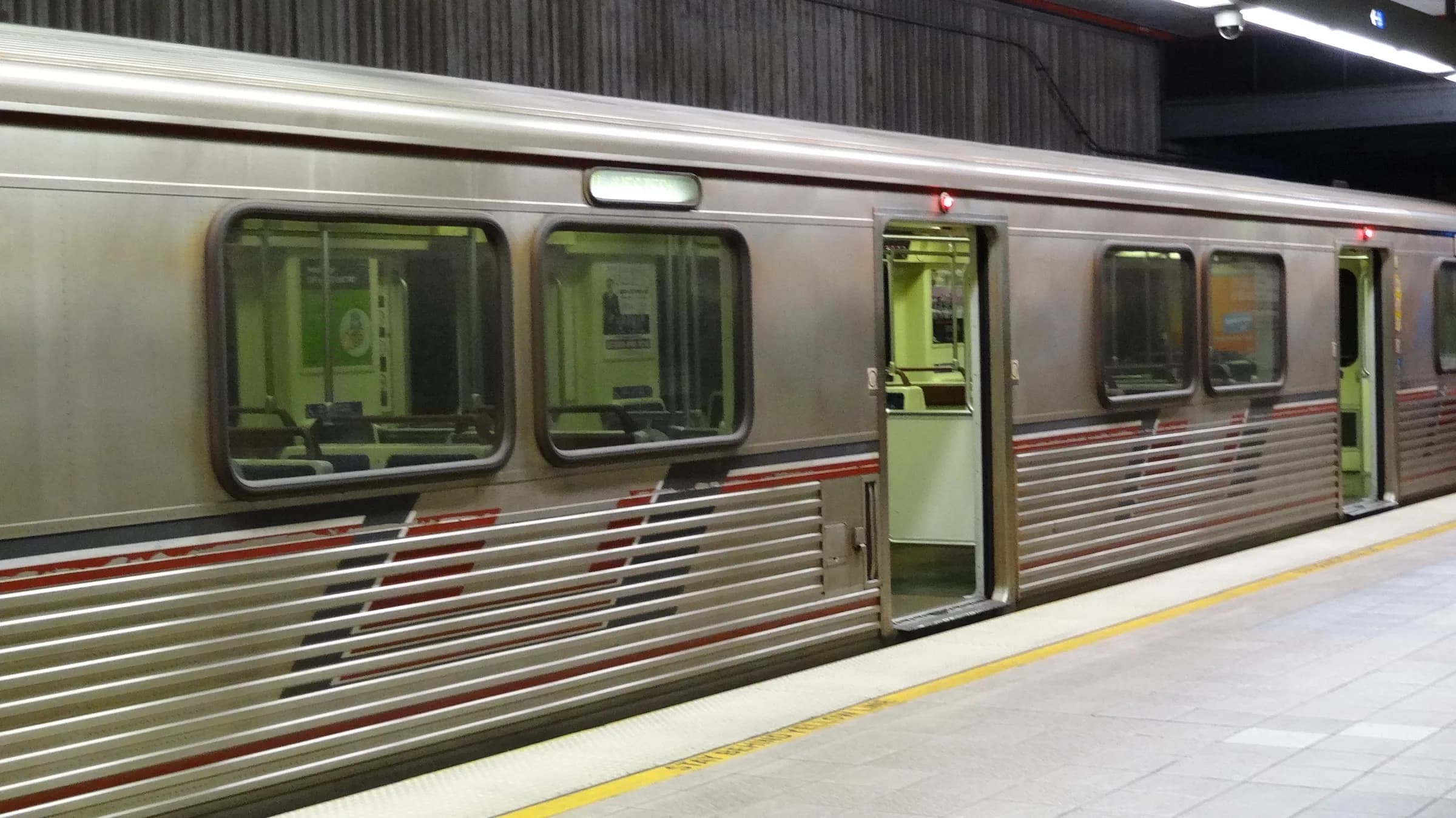 Union Station's B and D line platforms — the hub every car-free LA plan runs through.